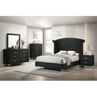 King size bed on sale set wayfair